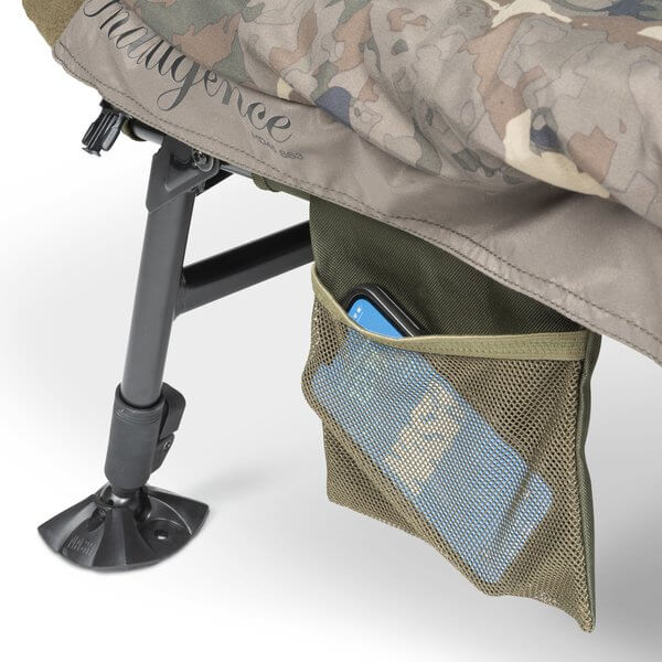 Bed Chair Nash Indulgence Systém HD40 Camo Emperor 8 nôh