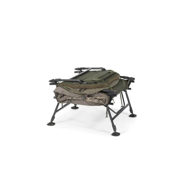 Bed Chair Nash Indulgence Systém HD40 Camo Emperor 8 nôh