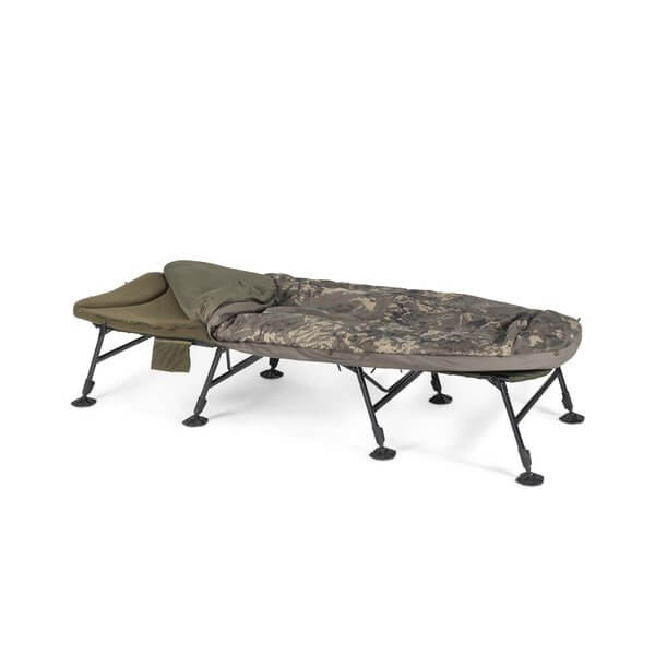 Bed Chair Nash Indulgence Systém HD40 Camo Emperor 8 nôh