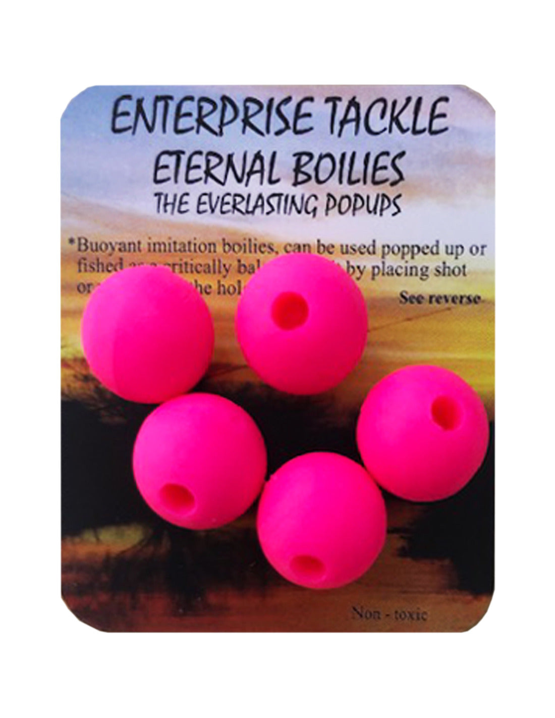 Boilies Pop Ups Enterprise Eternal fluor ružový 15 mm