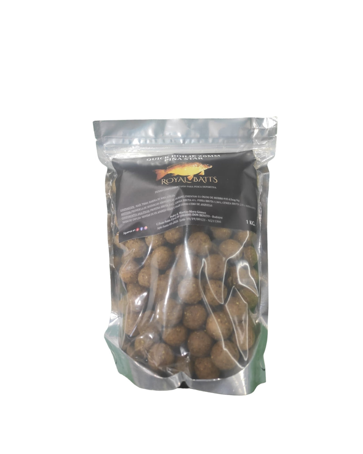 Boilies Royal Baits Hviezda ananás 20 mm