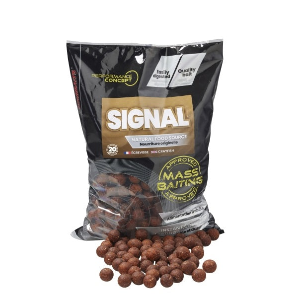 Boilies Starbaits Hromadné vábenie Signal 20 mm 3 kg