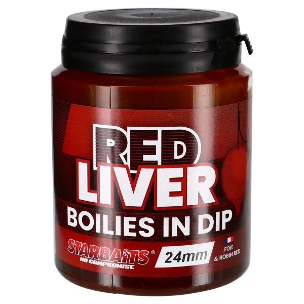 Boilies na stránke Dip Starbaits Red Liver 24 mm