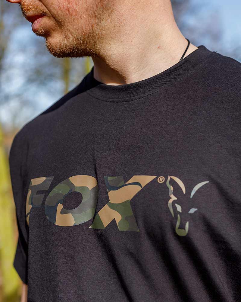 Tričko Fox Logo T Black/Camo