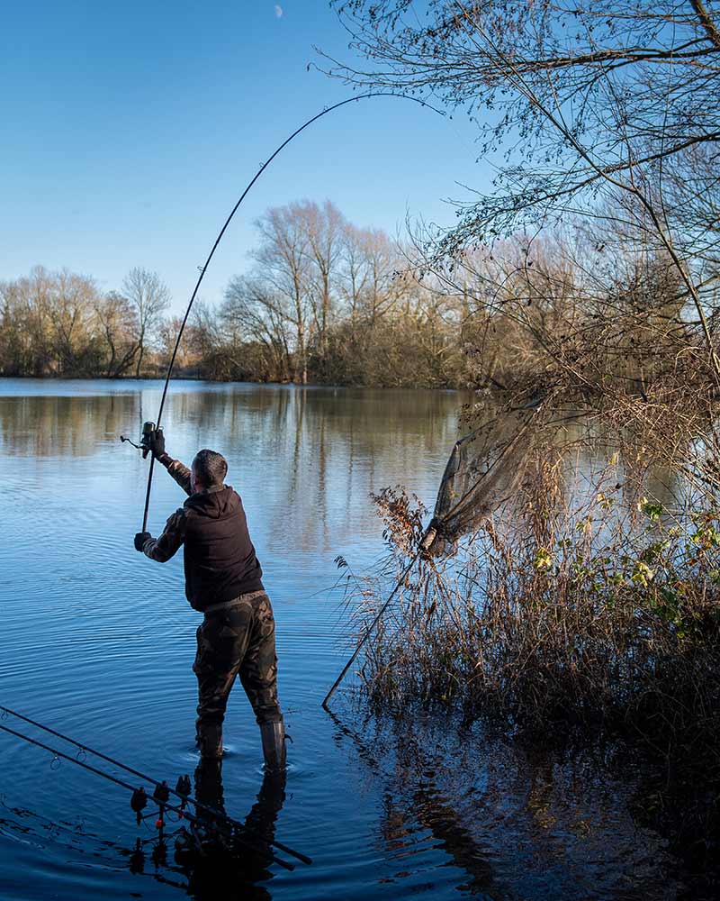 Tyče Fox EOS-X teleskopický 12ft 3,5lb