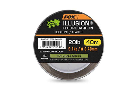 Fluorokarbón Fox Edges Illusion 40 m