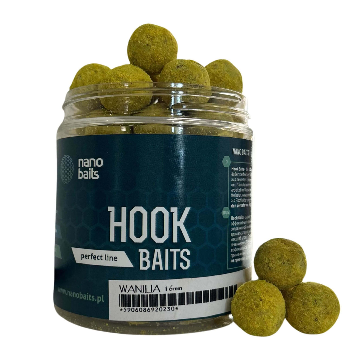 Hard Hook Baits Nano Baits Vanilka 18 mm