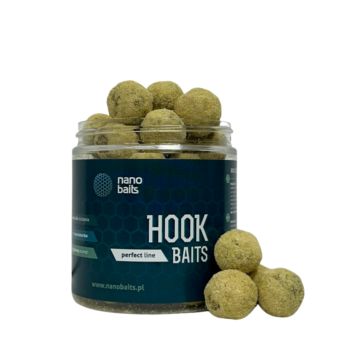 Hard Hook Baits Nano Baits Garlic 18 mm