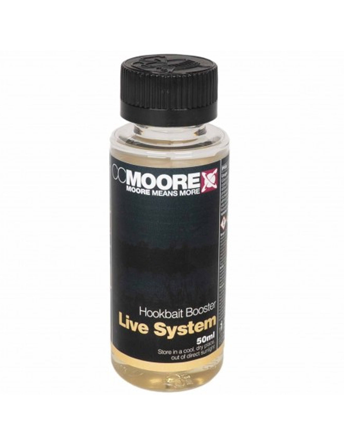 Nástrahy na háčiky Booster Ccmoore Live System 50 ml