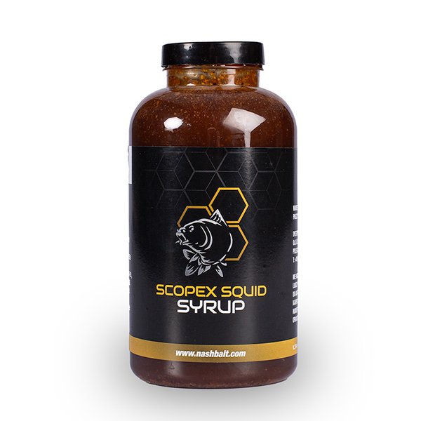 Kvapalina Nash Scopex Squid Sirup 1L