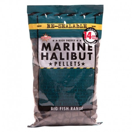 Pellets Dynamite Baits Halibut morský 14 mm