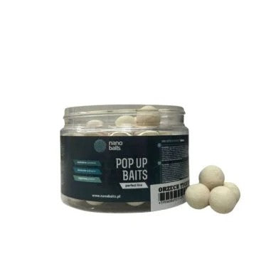 Pop Ups Nano Baits Squid Biela 15 mm