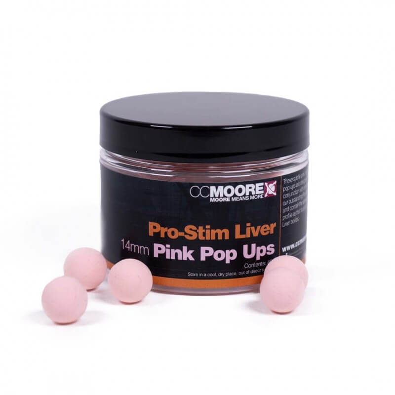 Pop ups Ccmoore Pro-Stim Liver Pink 14 mm