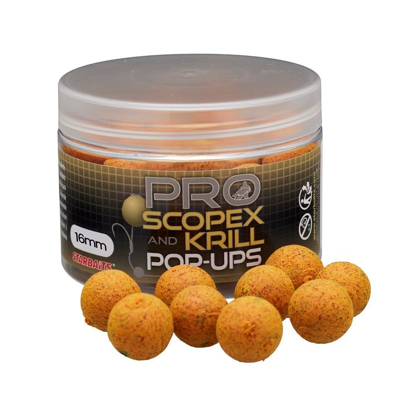 Pop ups Starbaits Scopex Krill 16 mm