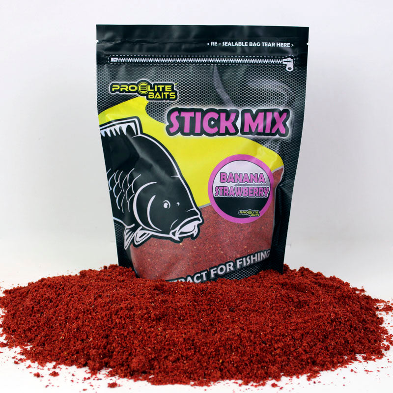 Stick Mix Pro Elite Baits Banán Strawberry 800 g