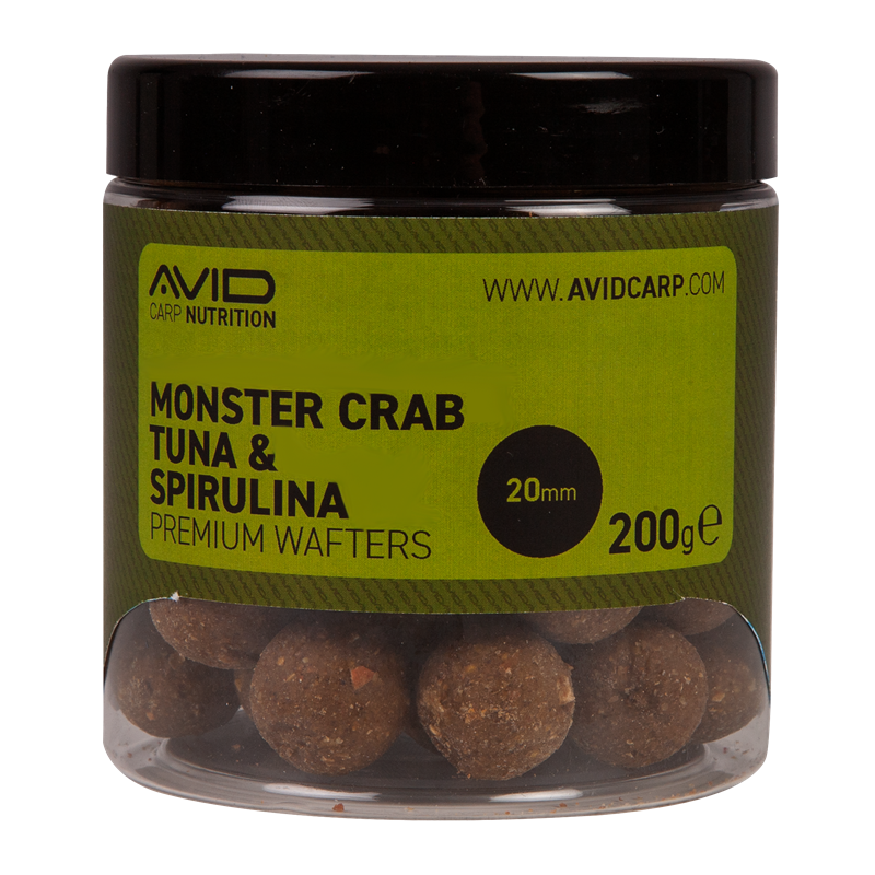 Wafters Avid Carp Premium Monster Crab Tuniak a spirulina 20 mm