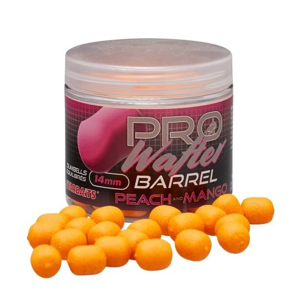 Wafters Dumbells Starbaits Pro Barrel Peach Rukoväť 14 mm