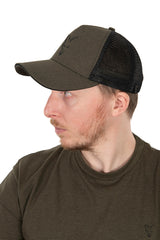 Gorra Fox Trucker Negra Verde 1